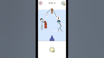 Thief Puzzle(WEEGOON)- Funny Stickman Brain Puzzle Game - Level 17