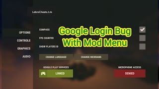 HOW TO LOGIN TO OXIDE MOD MENU WITH GOOGLE PLAY SERVICES #oxide screenshot 3