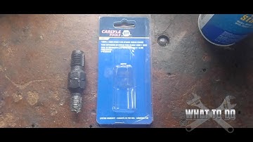 How to fix cross threaded Spark Plug in Cylinder Head - Spark Plug Chaser / Rethreader