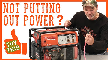 How To Fix a Generator That Won