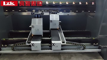 European standard,  Double Servo Electro-hydraulic CNC press brake with DA66T system ,8+1 axes