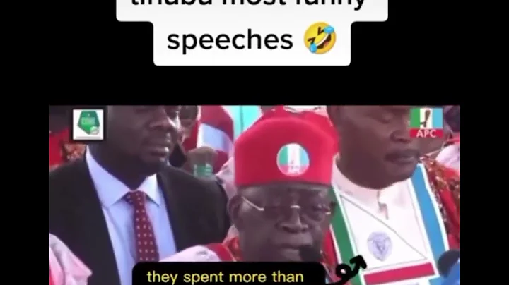 TINUBU FUNNY SPEECHES