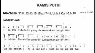Download lagu [Edisi Lama] Kamis, 6 April 2023 - KAMIS PUTIH - Mazmur Tanggapan - Tahun A
