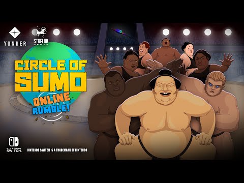 Circle of Sumo: Online Rumble! Official Trailer [Nintendo Switch]