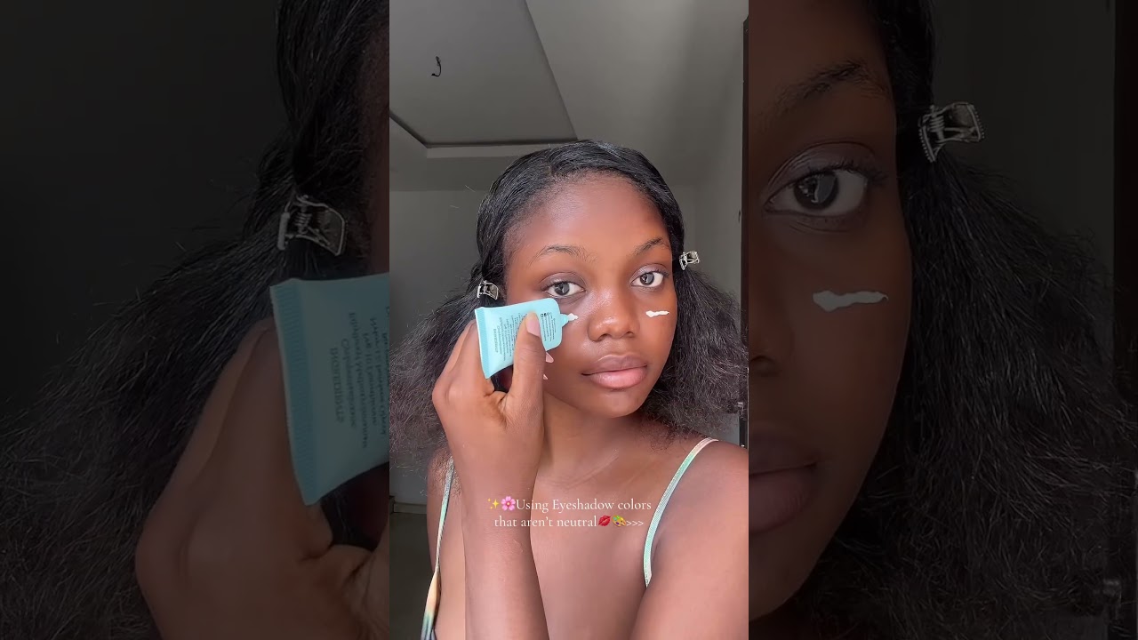 Who said eyeshadow looks must only be with neutral colors?😻 