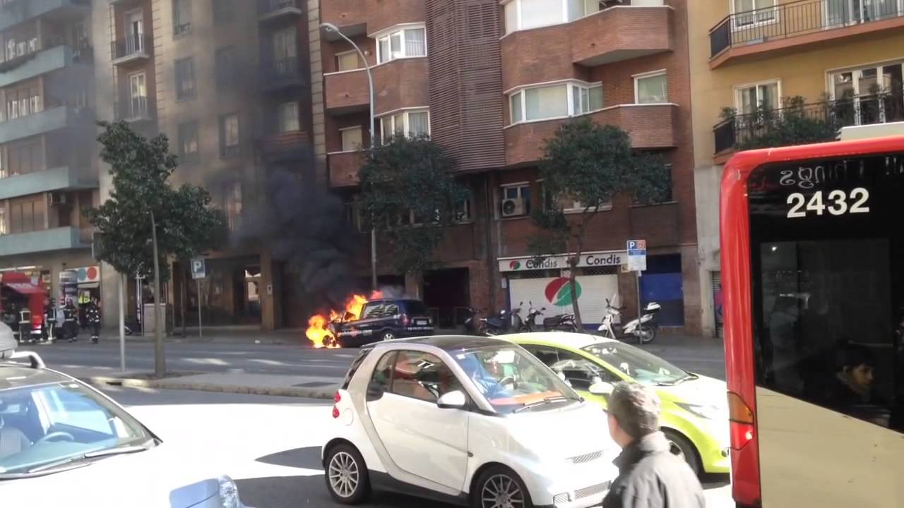 Incendio Auto A Barcellona Incendio Coche Barcelona YouTube incendio-auto-a-barcellona-incendio-coche-barcelona-youtube