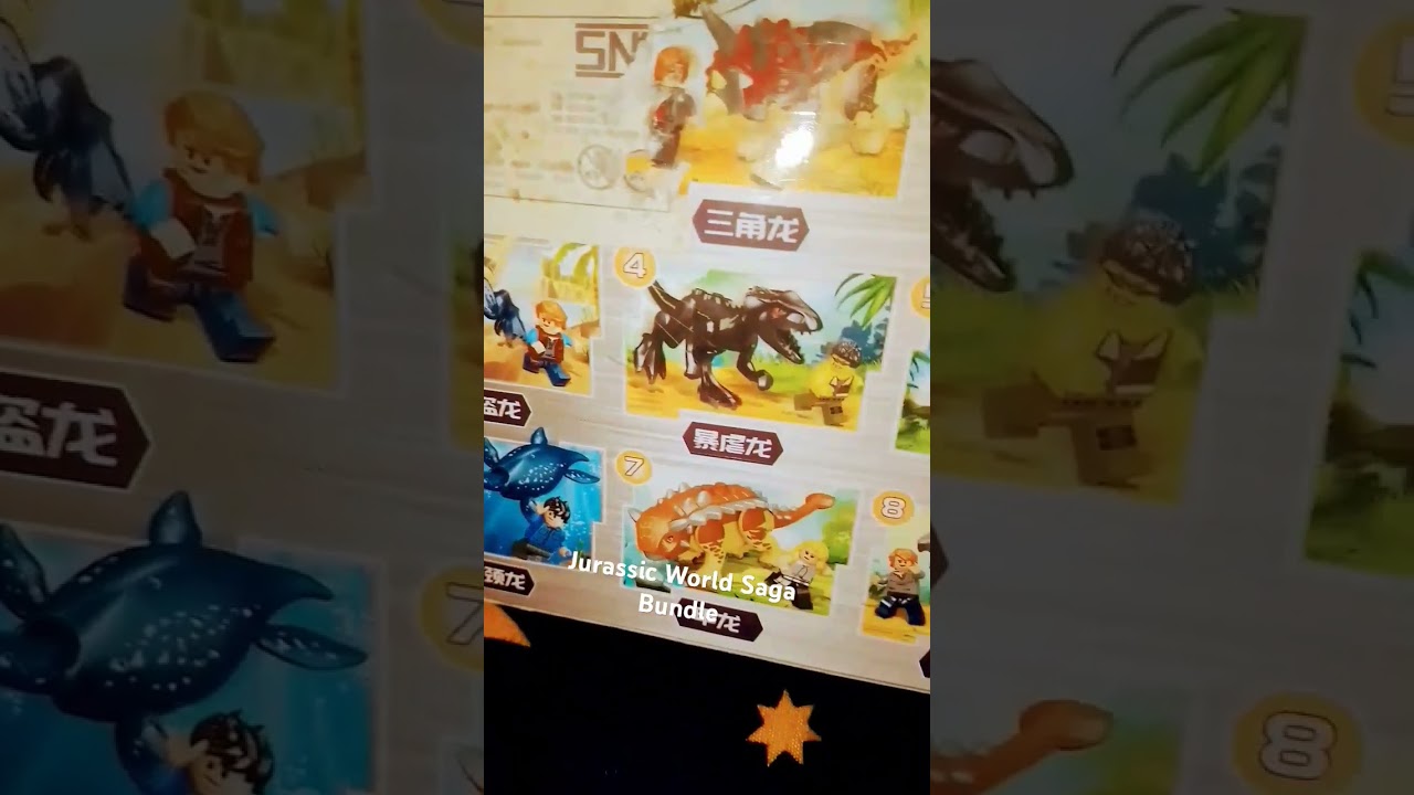 Pyroraptor Pack & Other Dinosaur Packs | Jurassic World Saga Bundle Pack