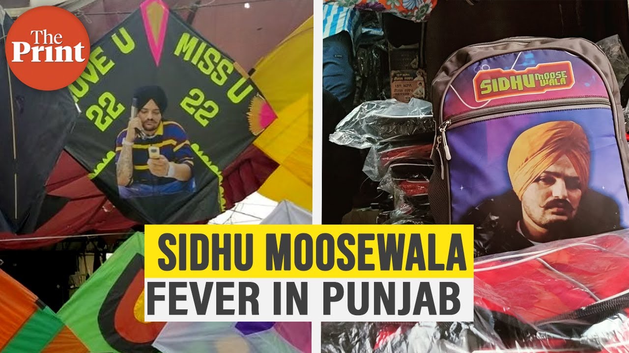 Sidhu Moosewala is the face on most Punjab kites this Lohri season. T-shirts, school bags too