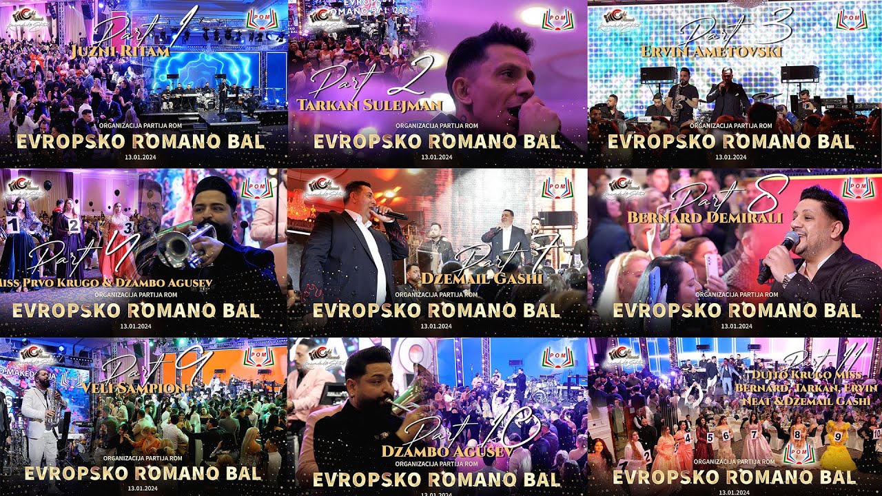 EVROPSKO ROMANO BAL 13.01.2024 Org. Partija ROM