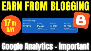 #17 30 Day Blogging Challenge | Earn Money from google AdSense | Google Analytics