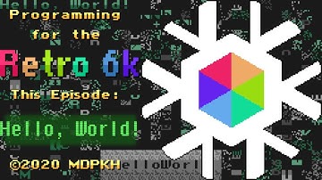 Programming for Retro 6k: Hello World