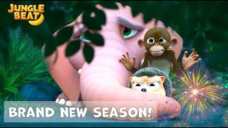 NEVER SEEN BEFORE | Lawn Games | Jungle Beat Season 8 | Kids Animation 2022