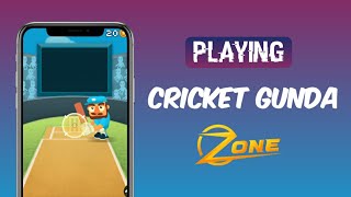 Playing Cricket Gunda In Zone.game | Zone X Algorand PlayFi League | screenshot 4