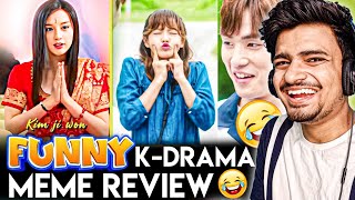 Reacting to Funny Kdrama Moments | Hindi | Kdrama Funny Moments