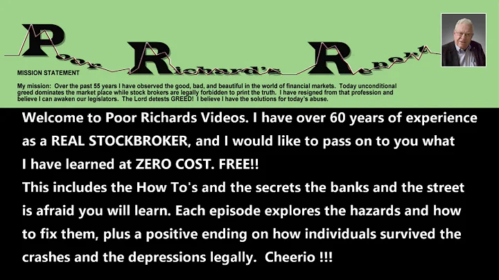 Poor Richards Video #1