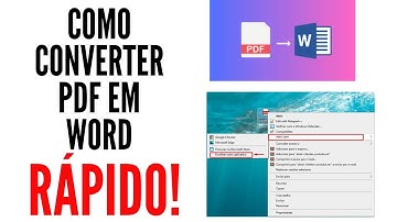 como converter pdf em word - como converter um pdf em word