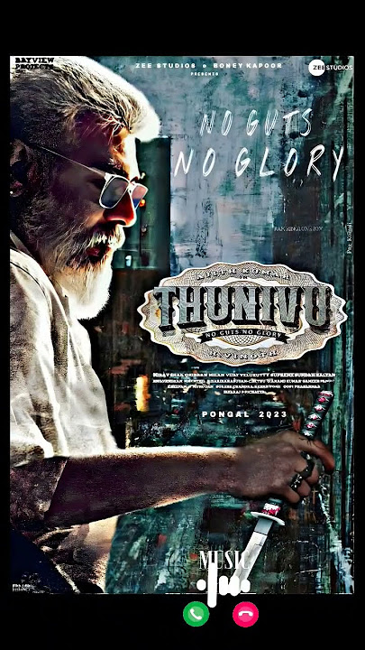 Thunivu Movie Bgm Ringtone 2023 | New South Movie Ringtone | New Tamil#short#shortvideo#viralshorts