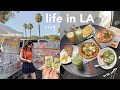 life in LA | cleaning the apartment, rose bowl flea market & cafe dates ft. A/Win Modelones