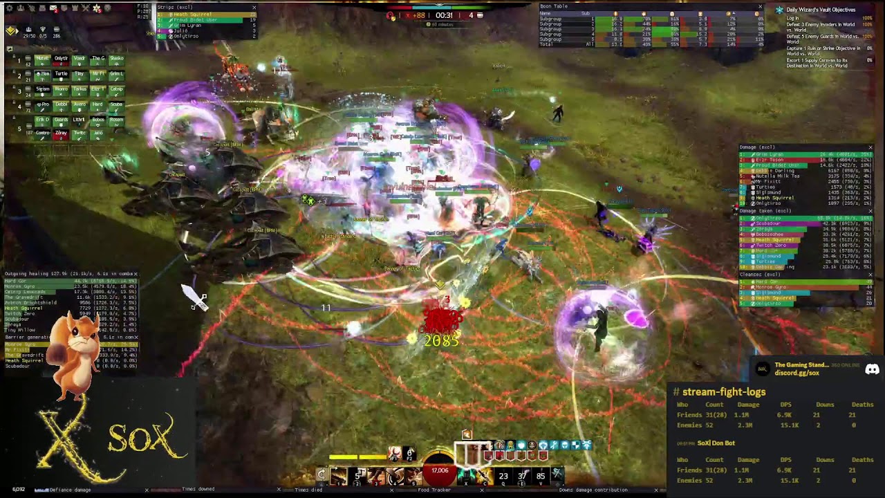 🐿️ SoX| Killer Squirrel 🐿️ ~ IM BACK!!! Holidays are over!! Commanding Guild Wars 2