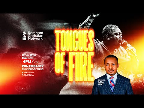WEEKLY PRAYER MEETING || REV. ANTHONY AUDU || TONGUES OF FIRE ||17TH FEB.2025