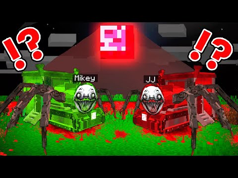 MAIZEN: JJ and Mikey Become Longest Choo Charles at Bloody Moon Story - Minecraft Animation JJ&Mikey