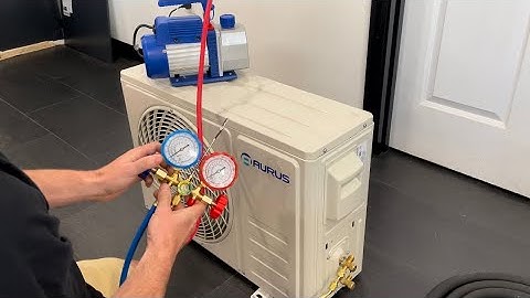 How to Vacuum down a MiniSplit