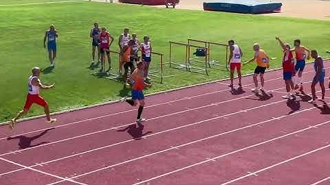 European record 4x400mtr M55 3:41.62 min