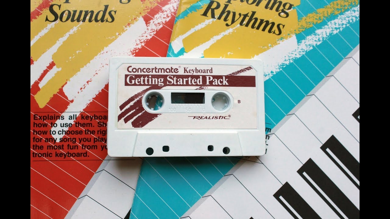 Concertmate Keyboard Getting Started Cassette - Side B - YouTube