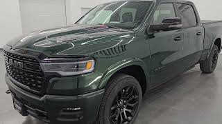 BRAND NEW 2026 RAM 1500 LIMITED NIGHT SERRANO GREEN H.O. HURRICANE 4K WALKAROUND 26T132 screenshot 5