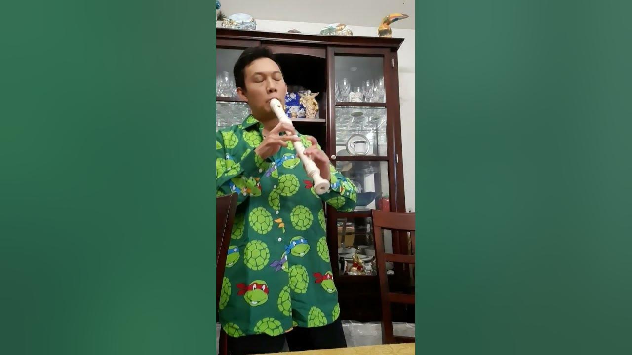 Bach: Gavotte from French Suite No.5 BWV 816 (Recorder Cover)