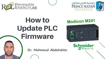 PLC Firmware update for Schneider Modicon M241