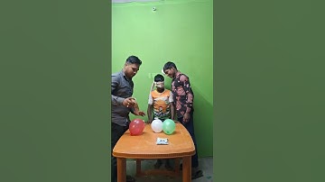 Balloon Our Glass Colour Match Challenge 😍 #Shorts #Viral #ballongame #funny #challenge