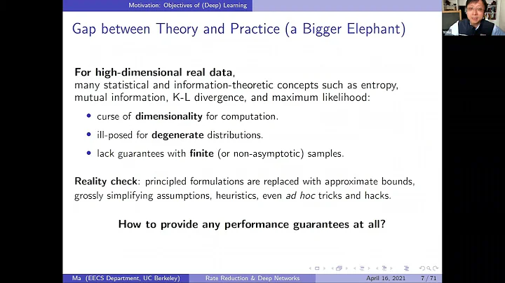 Yi Ma | Deep Networks from First Principles