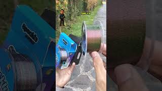 Senar Nilon Colorful Invisible 300m Senar Speckle Biru Hijau Memancing Halus Anti Keriting Kuat