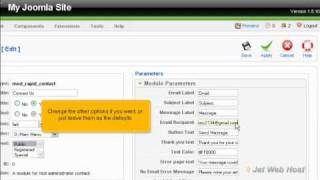 Celebrity How to add contact forms to your Joomla site with Rapid Contact Profile