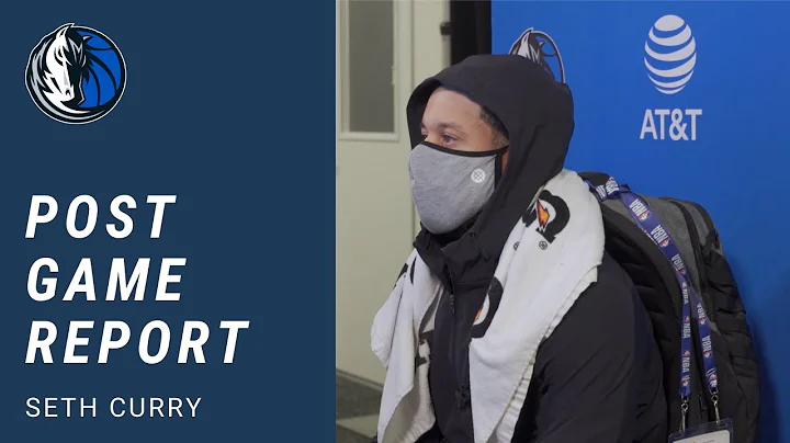 Seth Curry Talks about the Mavs Rhythm in the Jazz Game