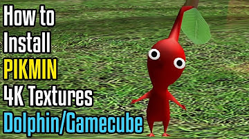 How to Install Pikmin 4K Textures in Dolphin GameCube Emulator