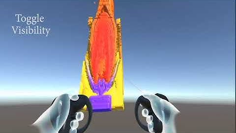 CFD (Computational Fluid Dynamics) Data in Virtual Reality on the Oculus Rift