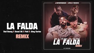 La Falda Remix (IA) - Bad Bunny, Anuel AA, Feid, Jhay Cortez