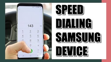 How To Add A Contact To Speed Dial Number In Samsung (Android 10)