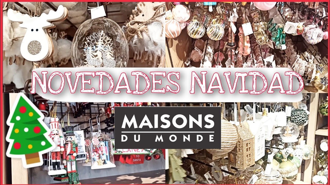 MAISONS DU MONDE 2024 Decoración de Navidad - Inspiración que no encontrarás en otro lugar!