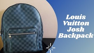 LOUIS VUITTON Damier Graphite Josh Backpack TJ3179 –