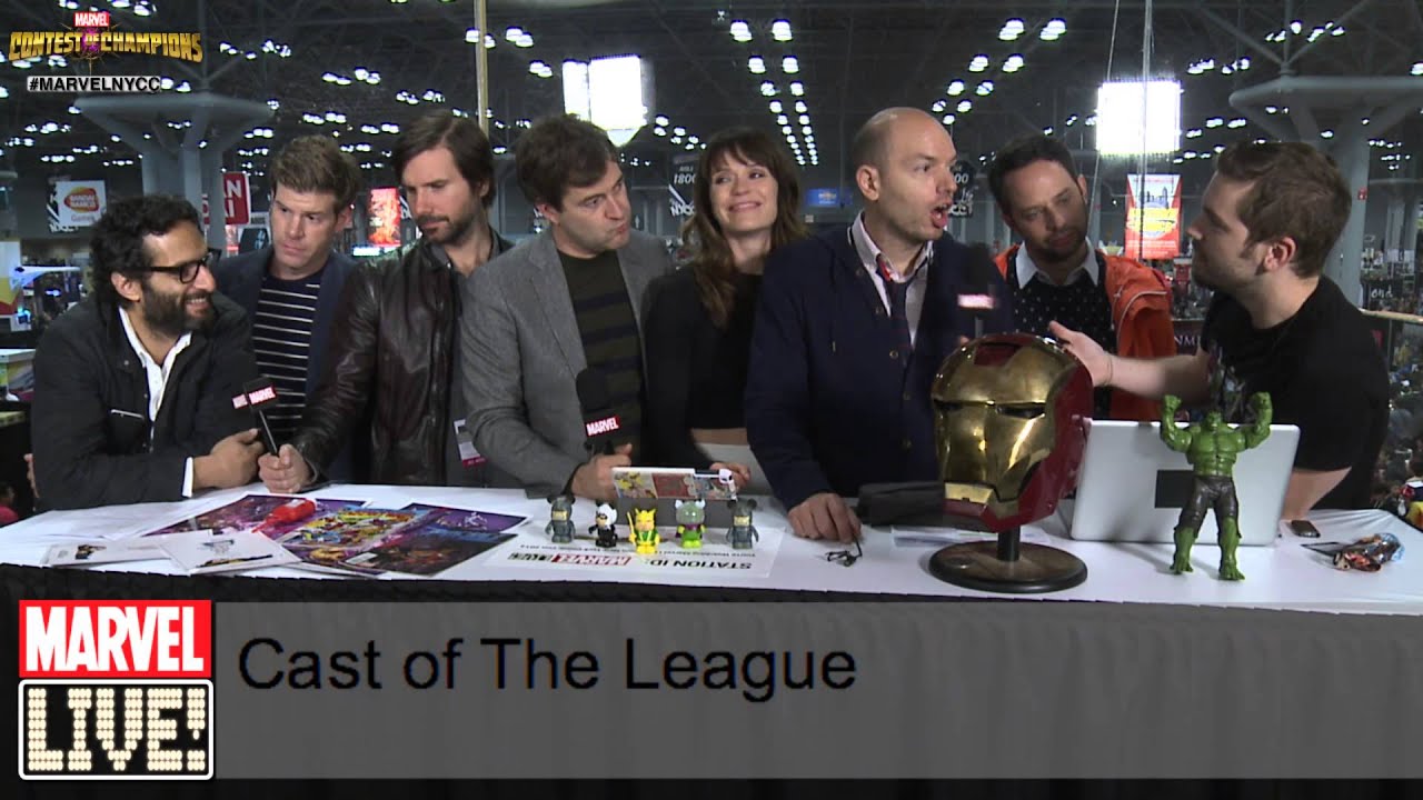 The Cast of The League Which Sexy Superheroes They Would Dress Up As at NYCC 2014