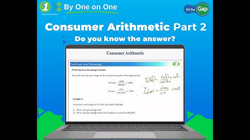 Consumer Arithmetic Part 2