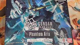 Gundam CG: Phantom Aria | Booster Box Opening | Box #1
