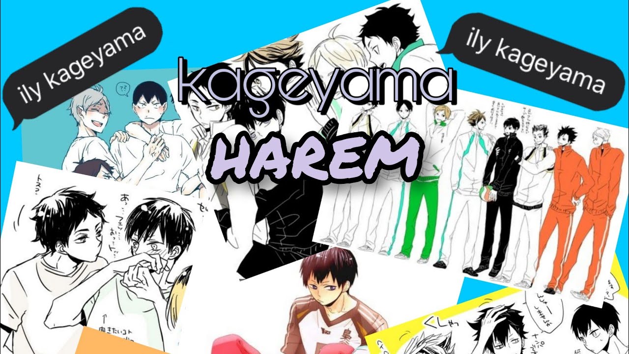 Kageyama has a harem?! // Kageyama harem got exposed 🤭 //PLEASE READ DESCTRIPTION //