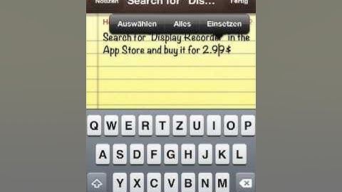 Display Recorder on a Non-Jailbroken iDevice