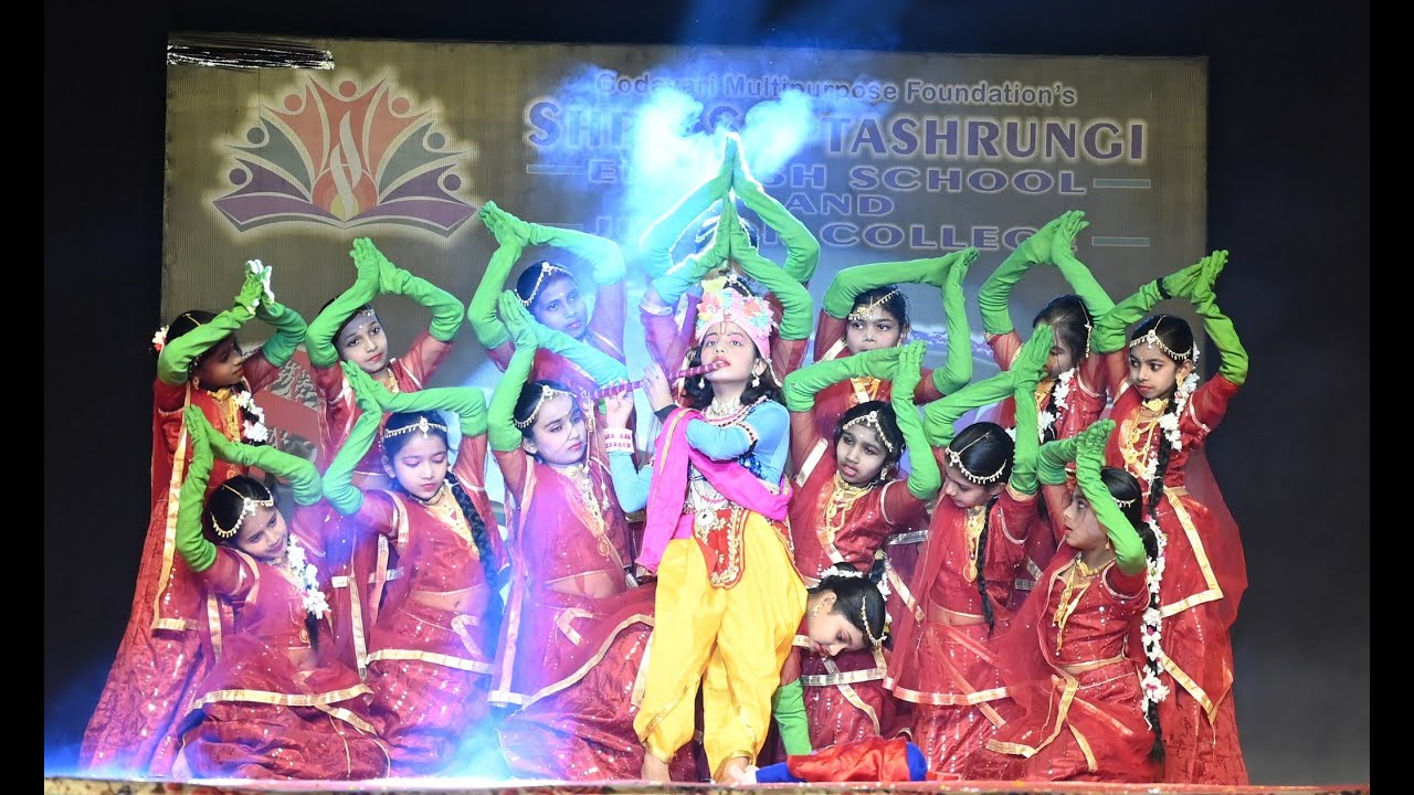 14 |  Kanha Soja Zara | SAPTARANG 2025 | Std - 4 | Saptashrungi School's Annual Day |