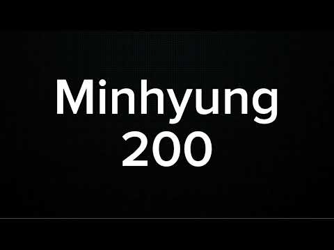 MINHYUNG - 200 VERSION (KARAOKE VERSION)