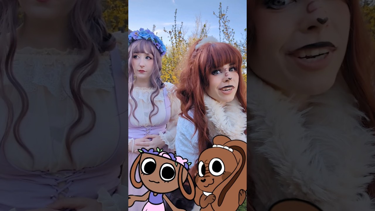 bassie & cocoa cosplays! @SukiSakuraCosplay #dandysworld #roblox #cocoa #cosplay #comiccon